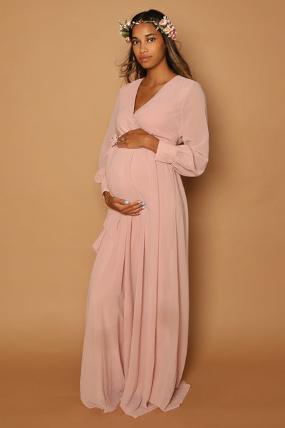 Dusty Pink Maternity Bohemian Style ...